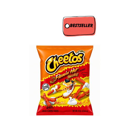 Cheetos Flaming Hot 226gm Imported From USA
