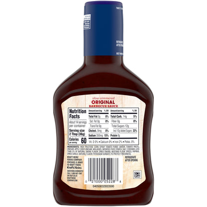 Kraft Original Barbecue Sauce And Dip 510gm