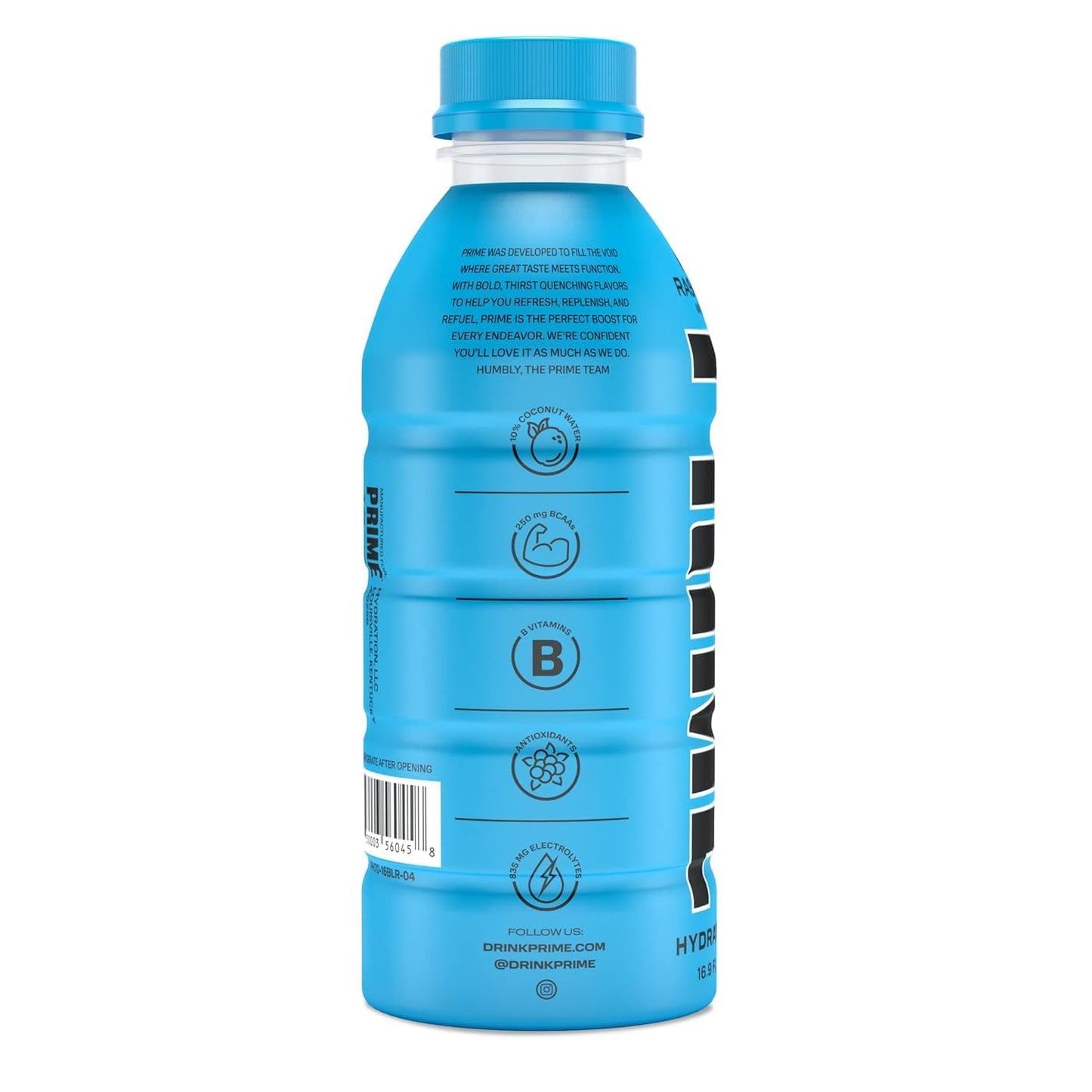 Prime Hydration Blue Raspberry 500ml