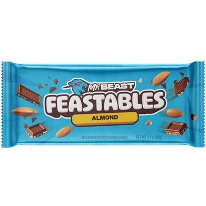 Feastables Almond Chocolate 60gm Imported From USA