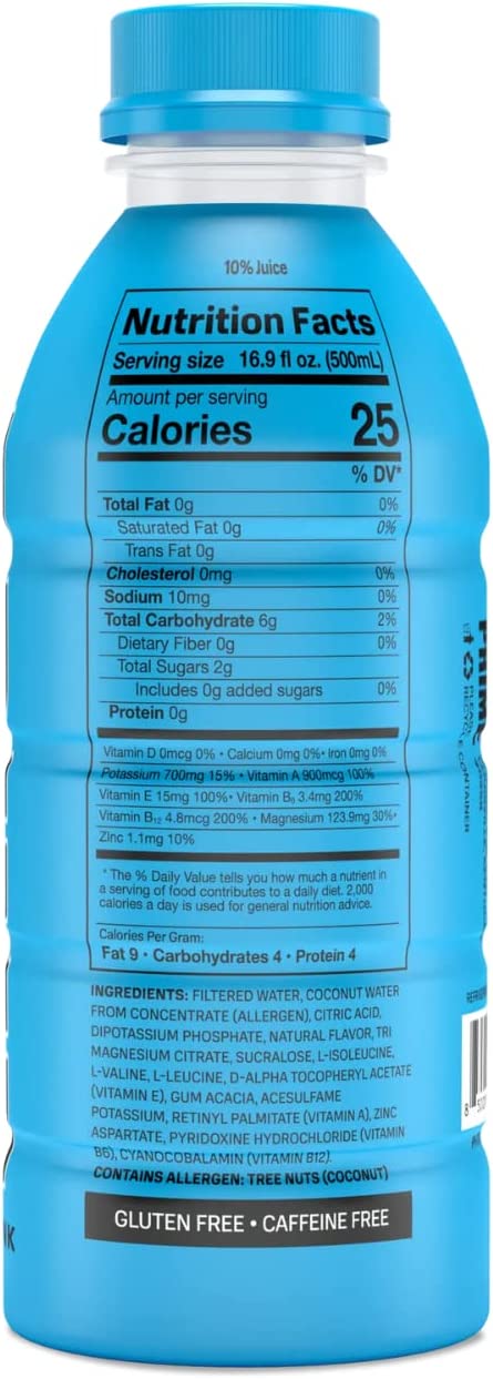 Prime Hydration Blue Raspberry 500ml