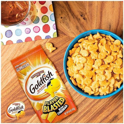 Pepperidge Farm Goldfish Baked Crackers Xtra Cheddar 187gm - Nosh Products