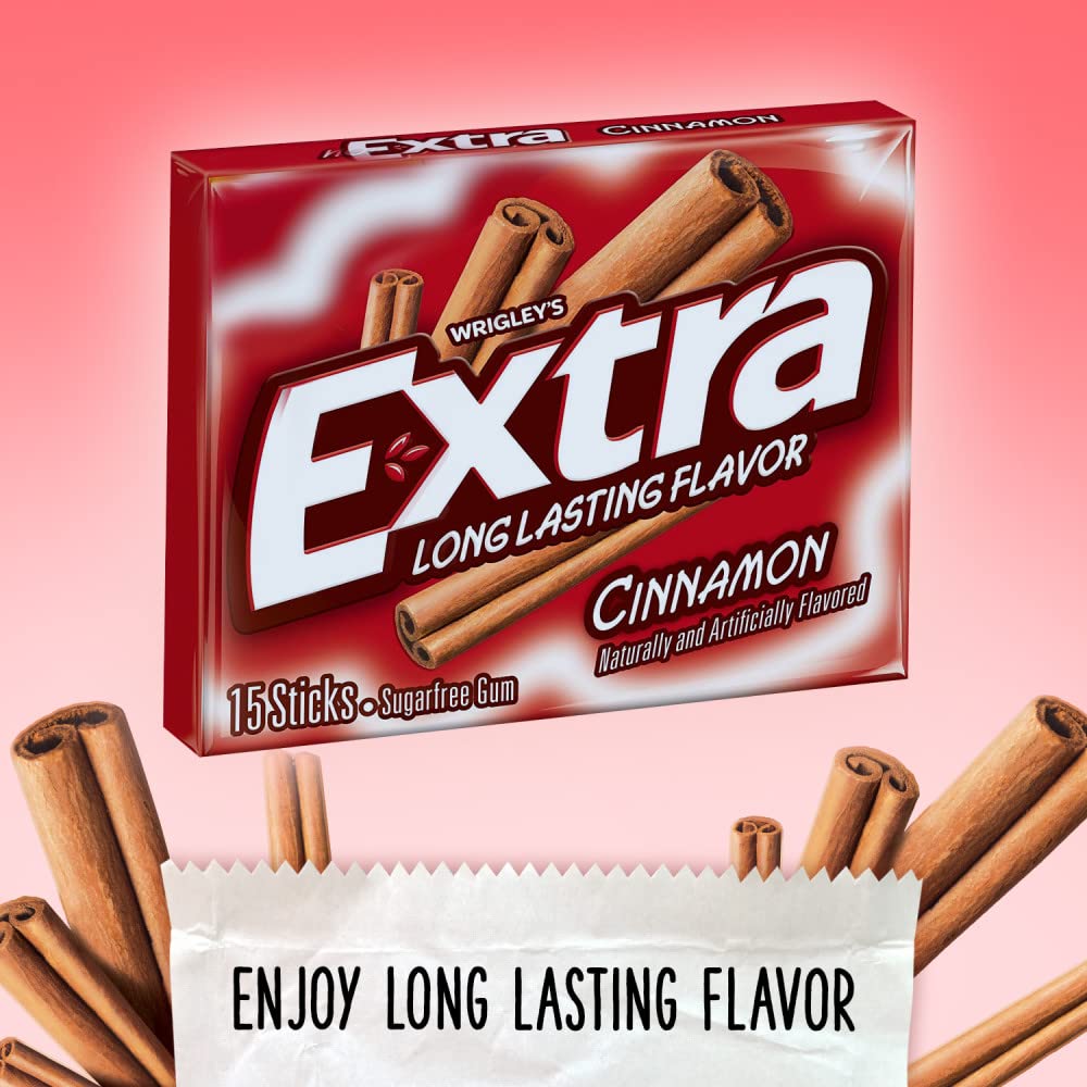 Extra Gum Cinnamon Chewing Gum