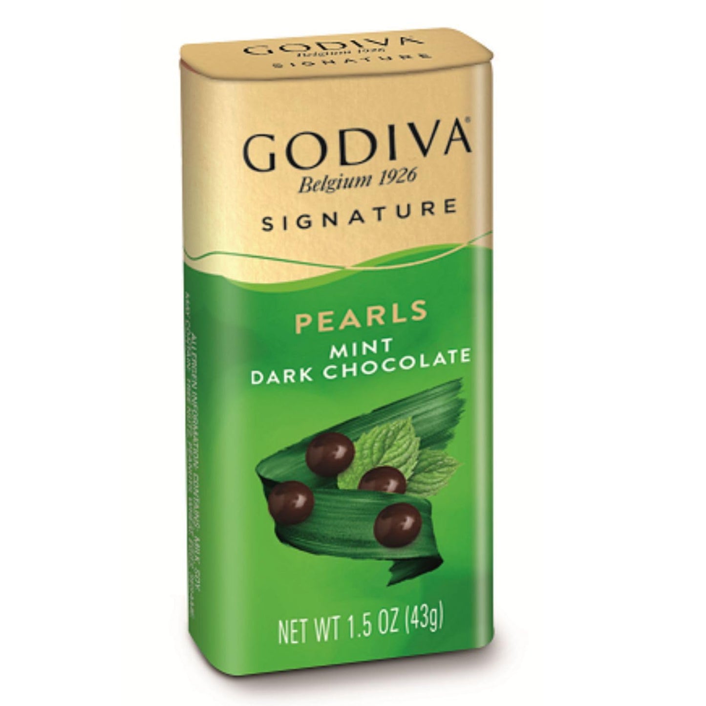 Godiva Pearls Mint Dark Chocolate 43gm