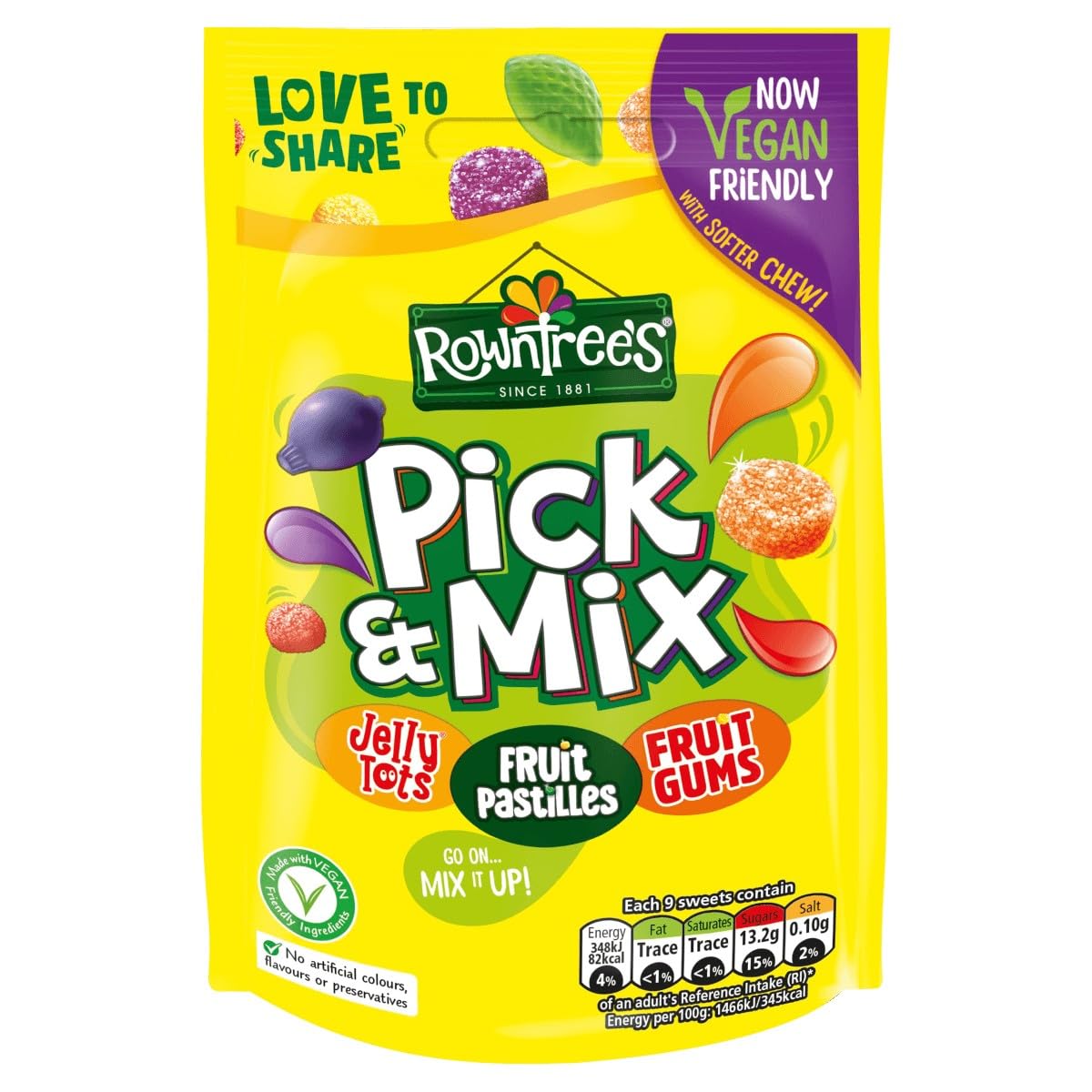 Rowntrees Pick N Mix Candy 120gm Imported From UK - Nosh Products