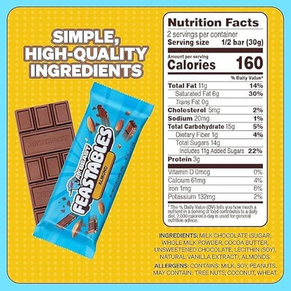 Feastables Almond Chocolate 60gm