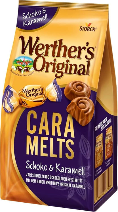 Werthers Chocolate Caramelts 153gm - Nosh Products