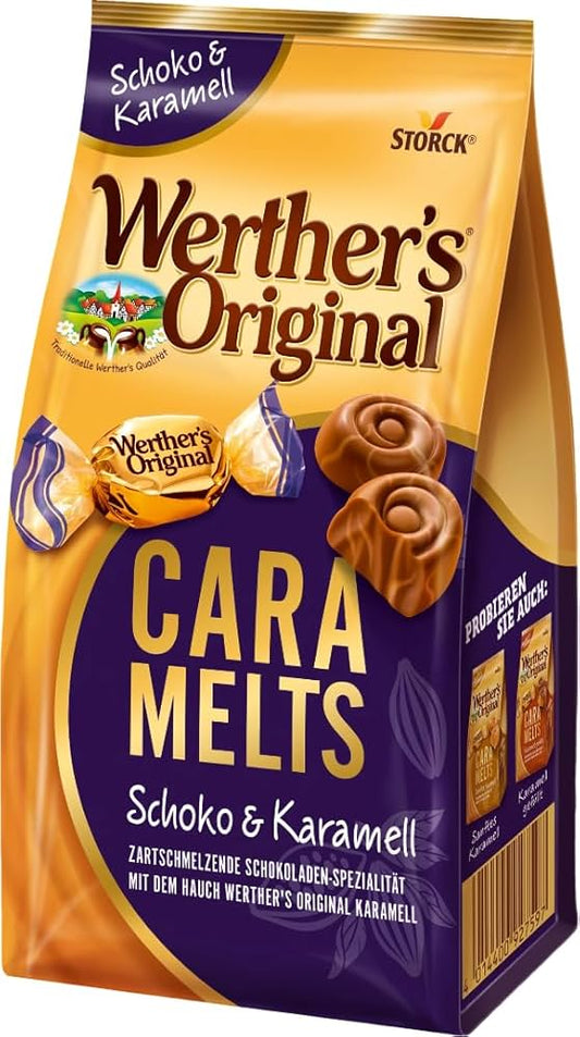 Werthers Chocolate Caramelts 153gm - Nosh Products