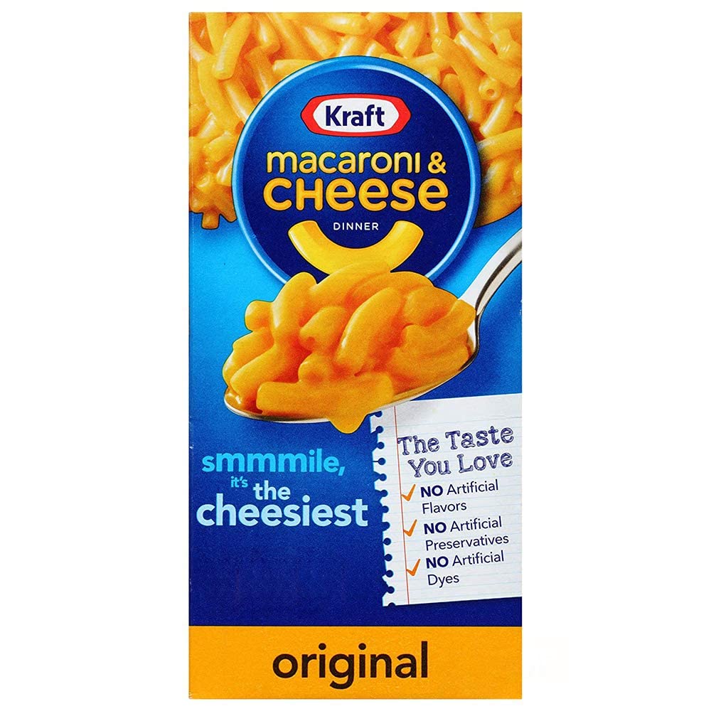 Kraft Macaroni And Cheese Original Dinner Box 156gm