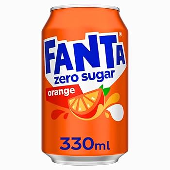 Fanta Orange Sugar Free 330ml