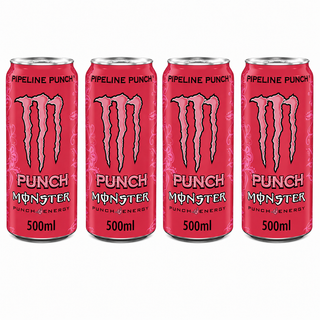 Monster Energy Drink Pipeline Punch 500ml (Pack of 4) Imported From UK