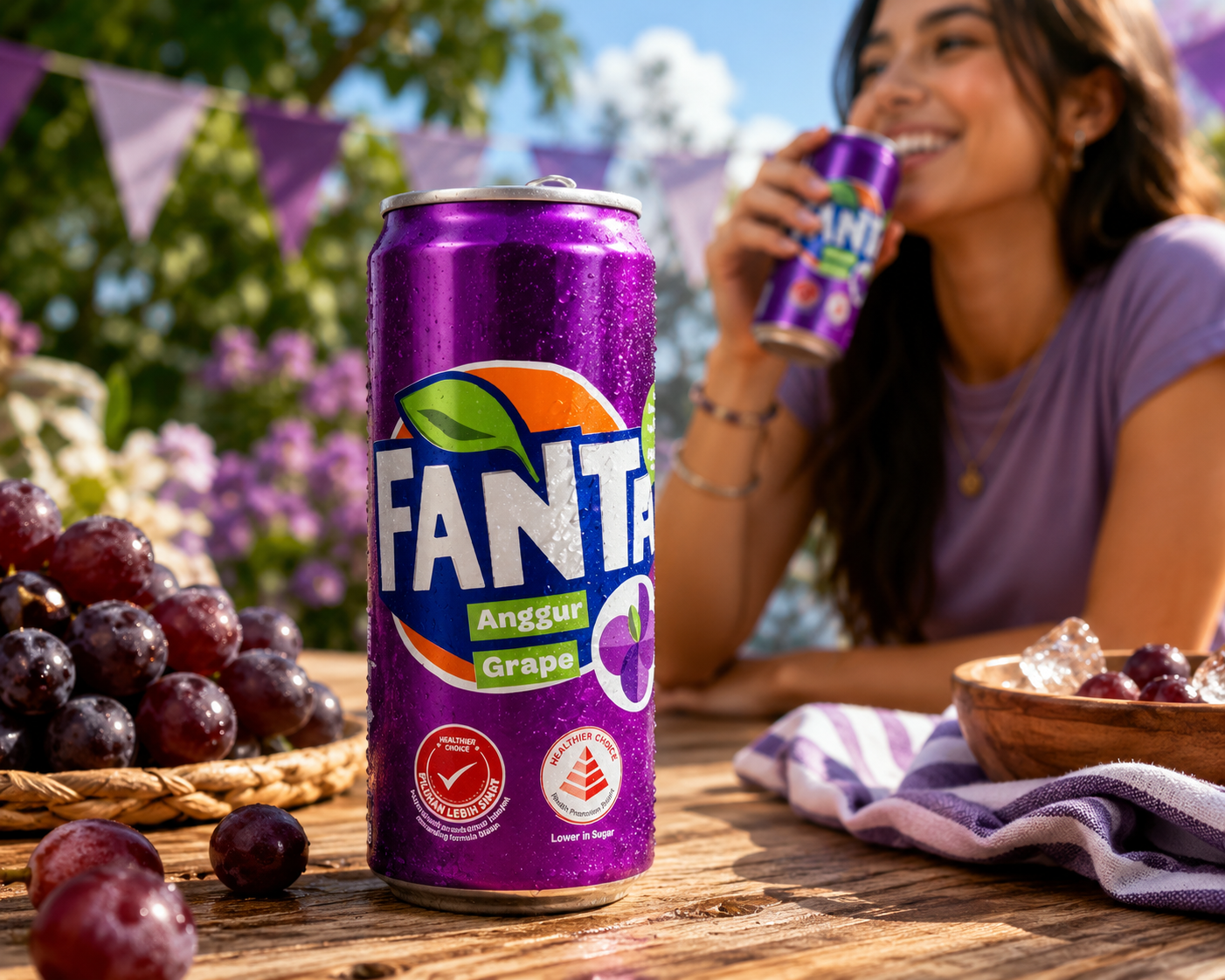 Fanta Grape Soda 330ml Imported From Asia - Nosh Products
