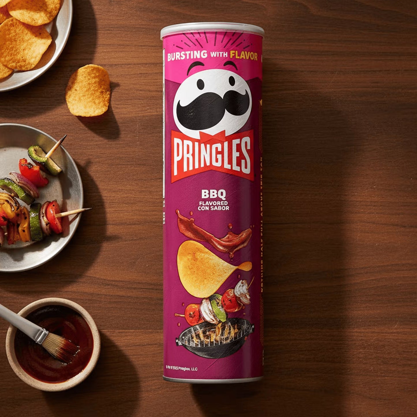 Pringles Barbeque Chips 158gm - Nosh Products