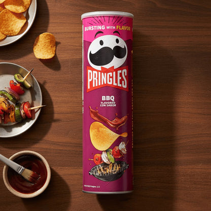 Pringles Barbeque Chips 158gm - Nosh Products