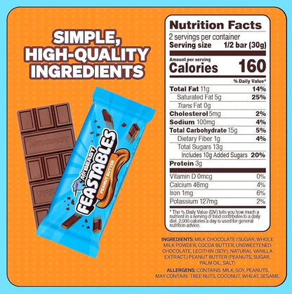 Feastables Peanut Butter Chocolate 60gm