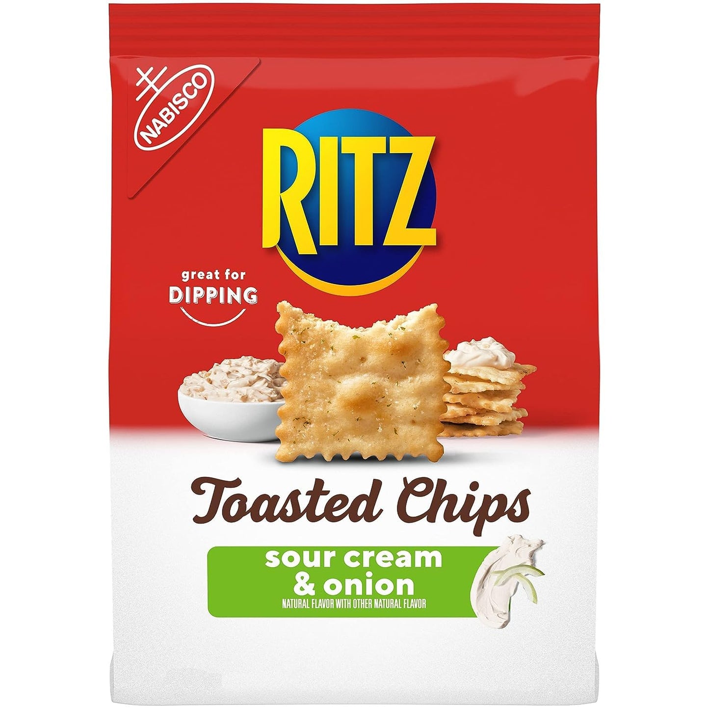 Ritz Toasted Chips Sour Cream And Onion 229gm