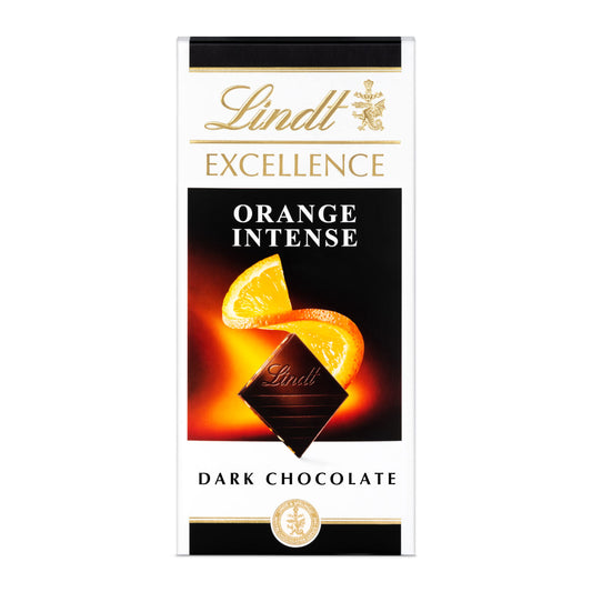 Lindt Excellence Orange Dark Chocolate 100gm