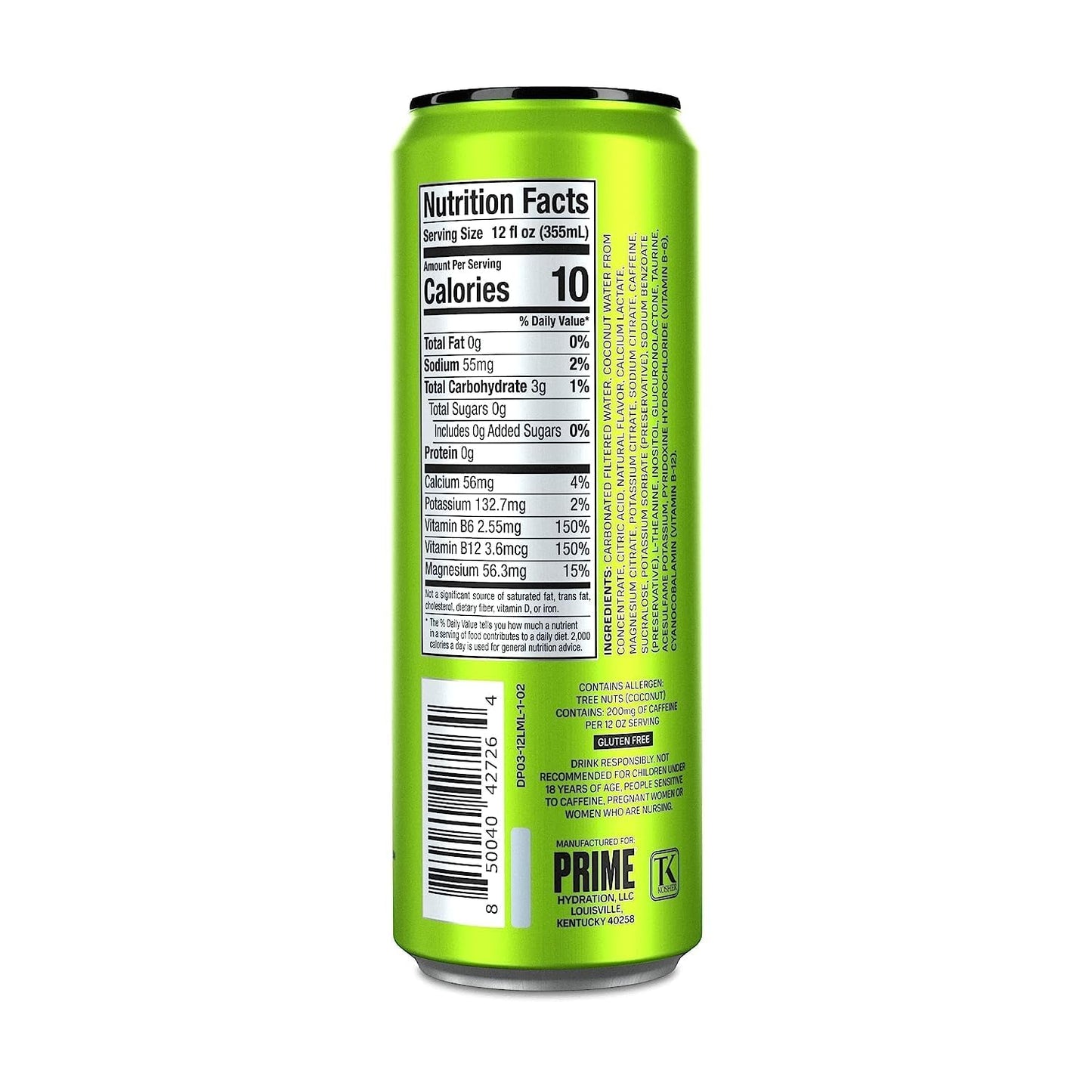 Prime Energy Lemon Lime 330ml