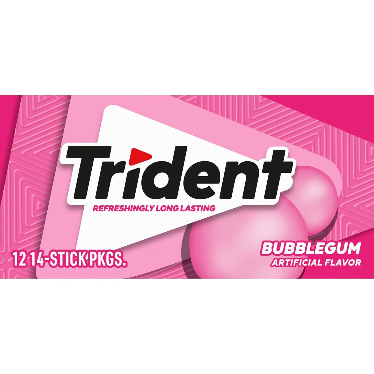 Trident Bubblegum Chewing Gum