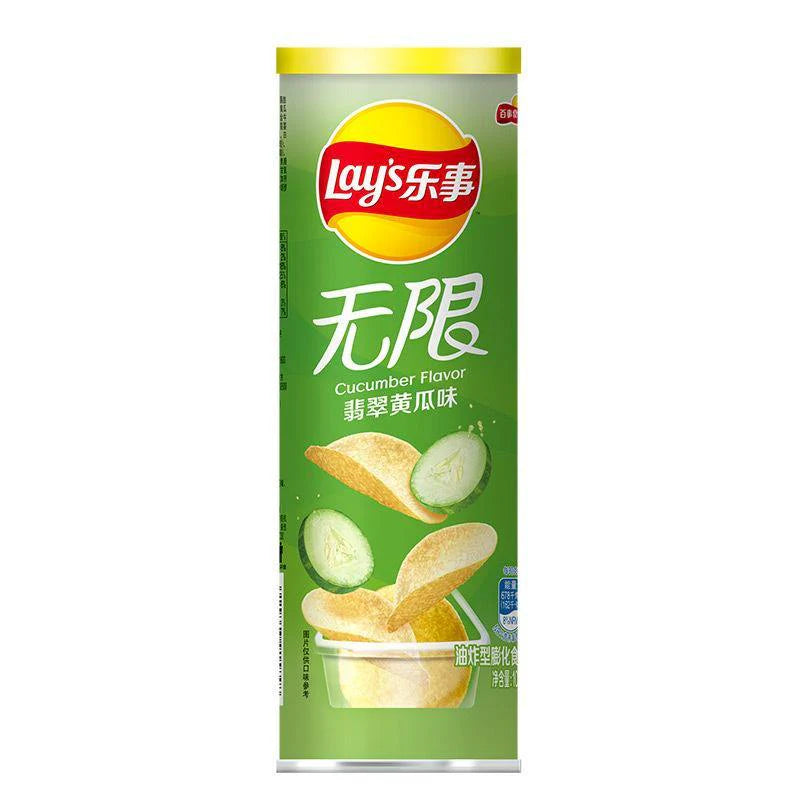 Lays Stax Cucumber Chips 104gm