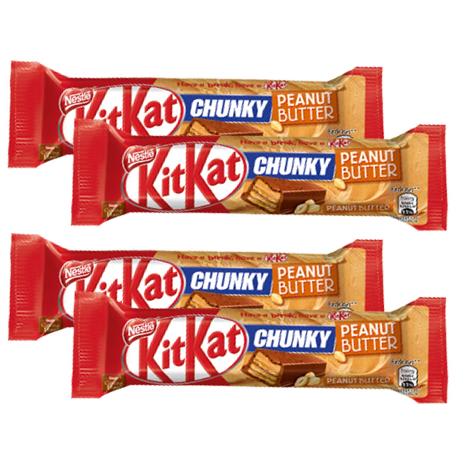 Kit Kat Chunky Peanut Butter Chocolate Pack Of 6 - Nosh Products