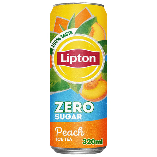 Lipton Iced Tea Peach Zero Sugar 330ml