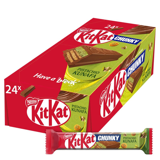 Kit Kat Chunky Pistachio Kunafa (Pack of 24) - Nosh Products