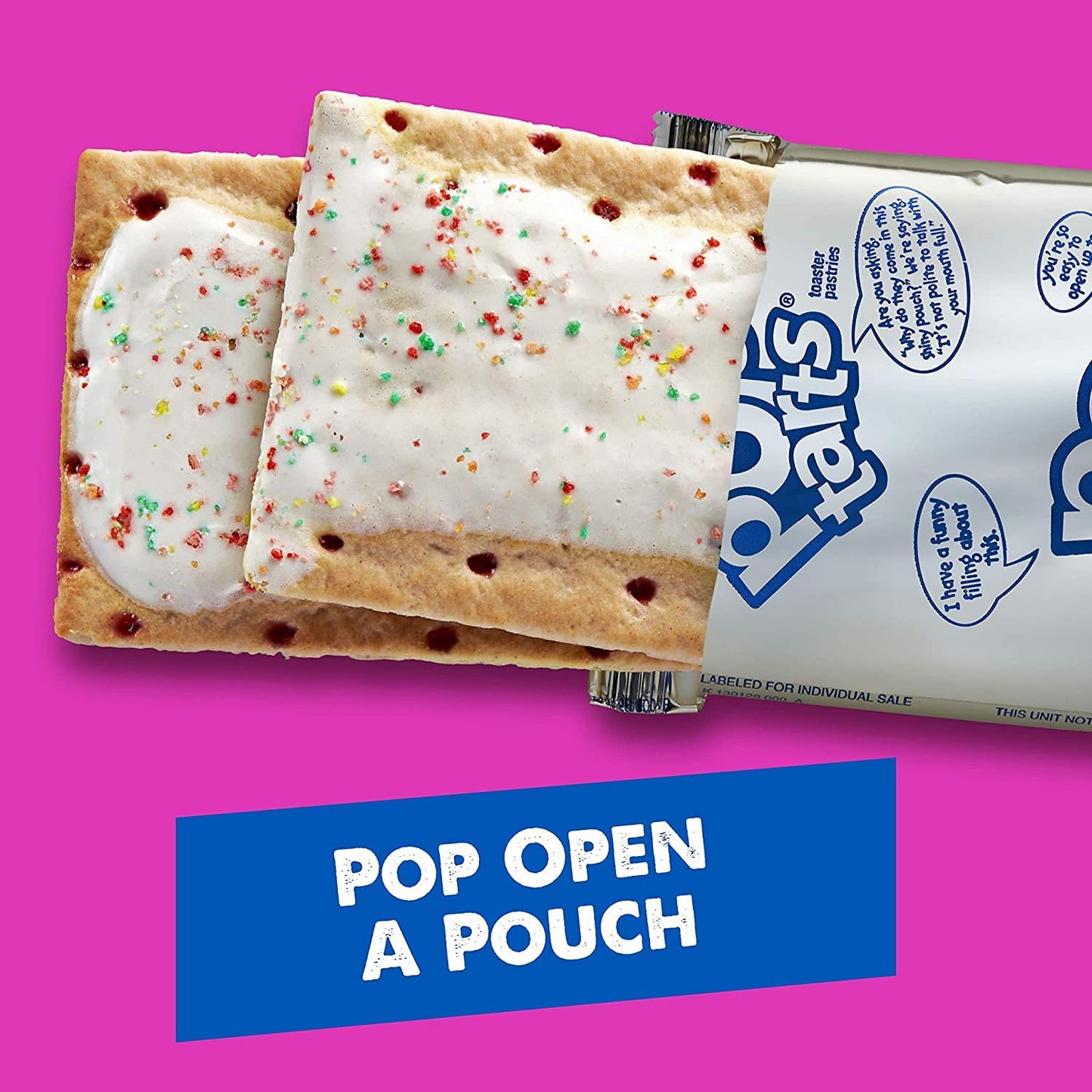 Kellogg's Pop Tart Frosted Strawberry 384gm - Nosh Products