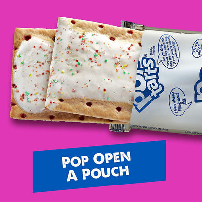 Kellogg's Pop Tart Frosted Strawberry 384gm - Nosh Products