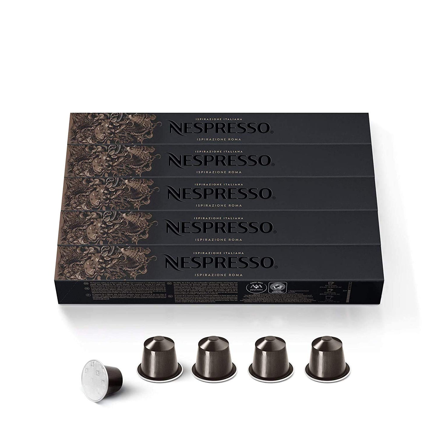 Nespresso Pods Sleeve Roma (10 Pods)