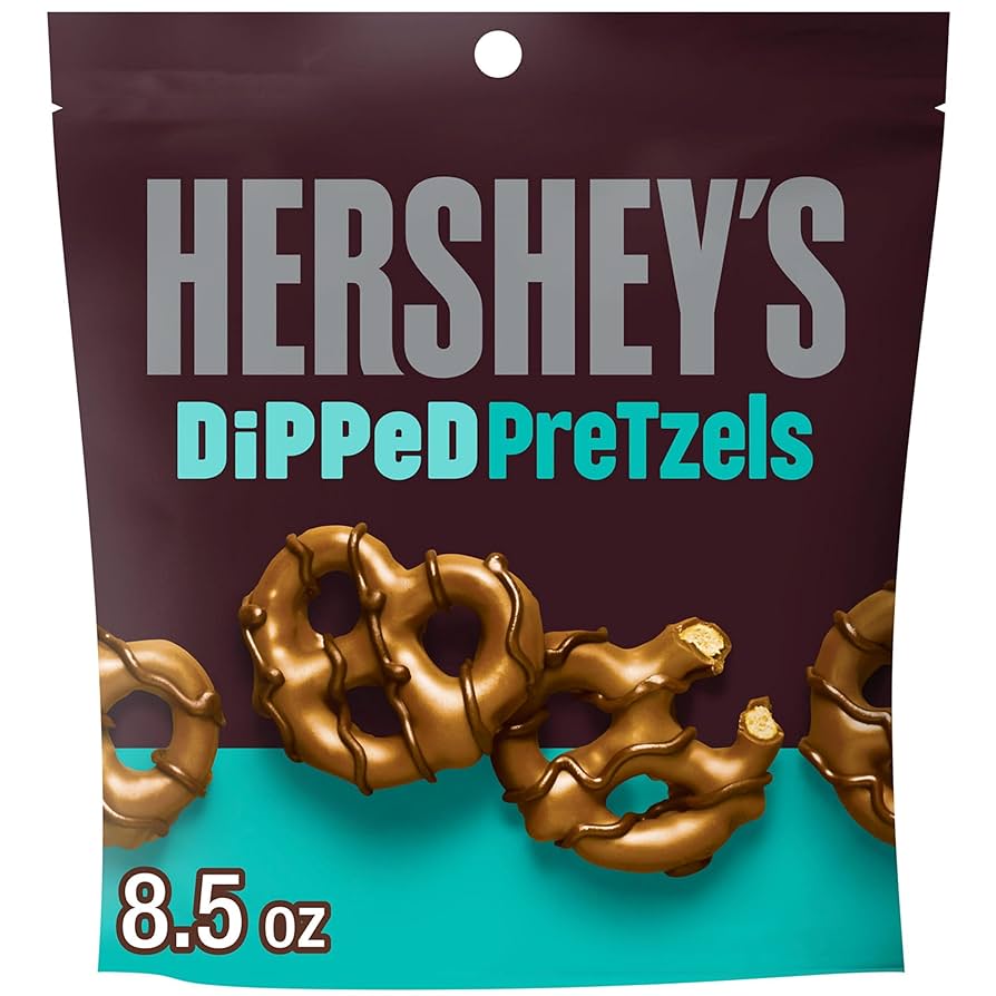 Hershey Dipped Pretzel Milk Chocolate 240gm