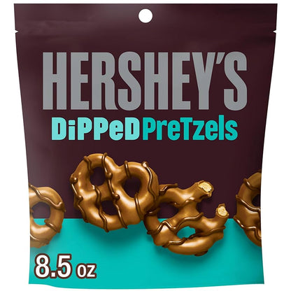 Hershey Dipped Pretzel Milk Chocolate 240gm