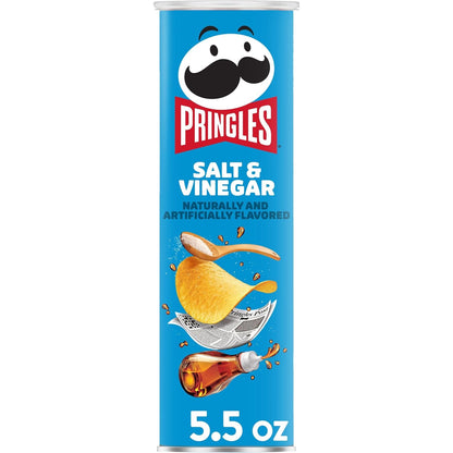 Pringles Salt And Vinegar Chips 158gm
