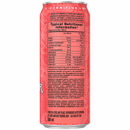 Monster Energy Drink Pipeline Punch 500ml Imported From UK