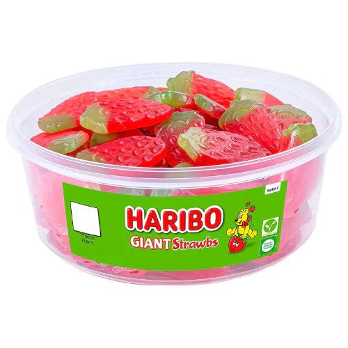 Haribo Giant Strawberry Candy 130gm