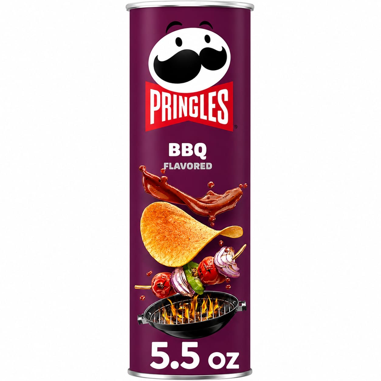 Pringles Barbeque Chips 158gm Imported From USA - Nosh Products