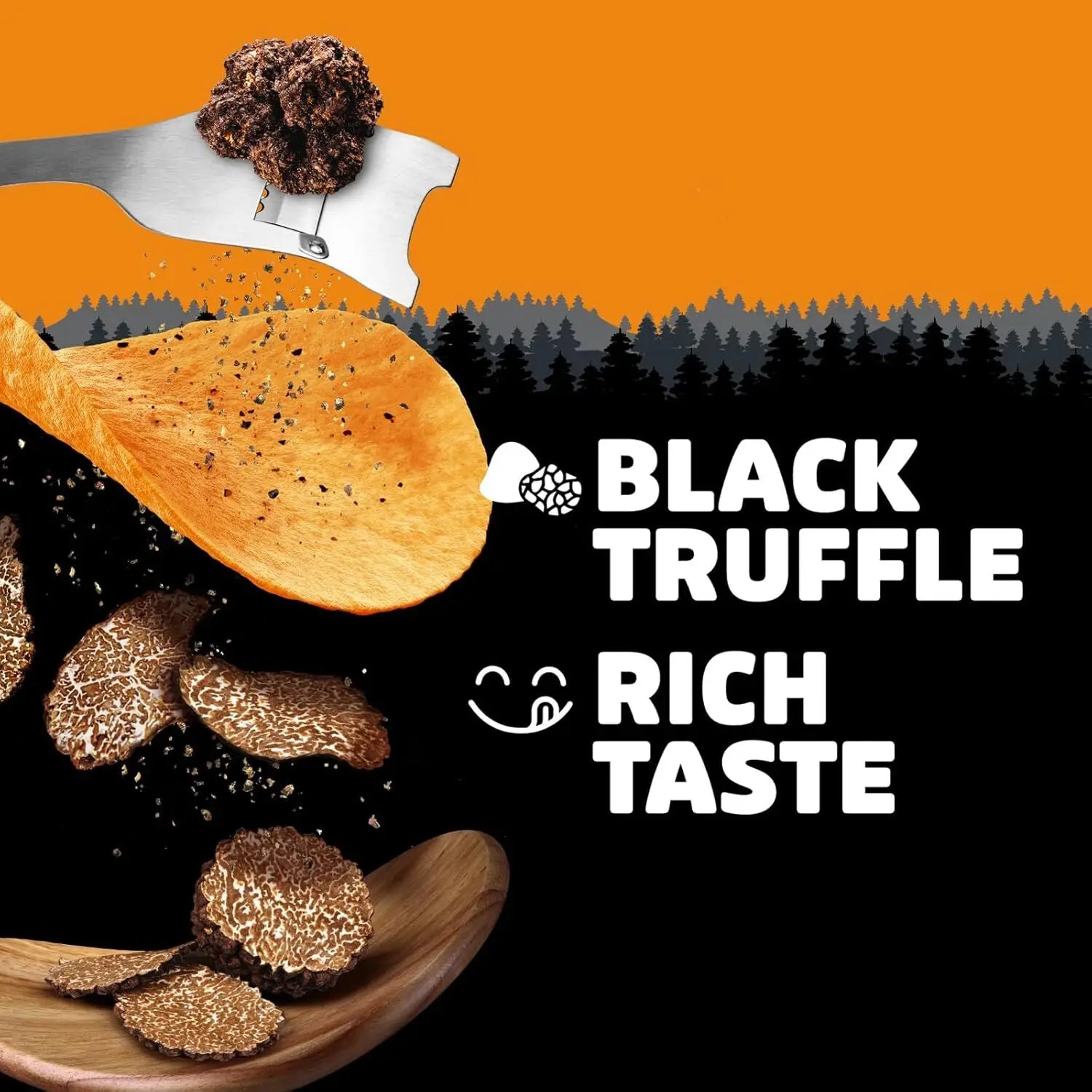 Pringles Black Truffle Velvet Mashed Potatoes Chips 110gm - Nosh Products