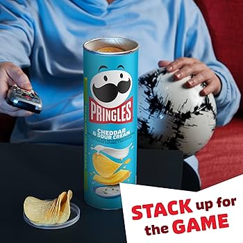 Pringles Sour Cream And Cheddar Chips 158gm - Nosh Products