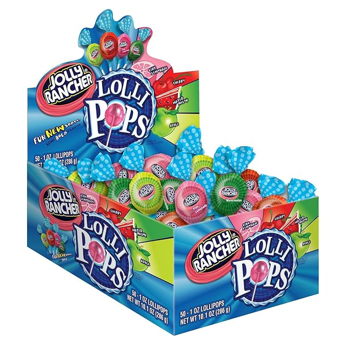 Jolly Rancher Lollipops (Pack Of 50)