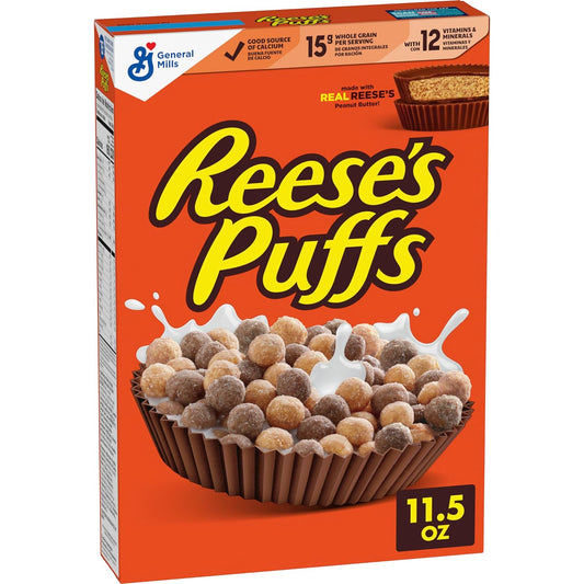 General Mills Reese's Puffs Cereal 368gm