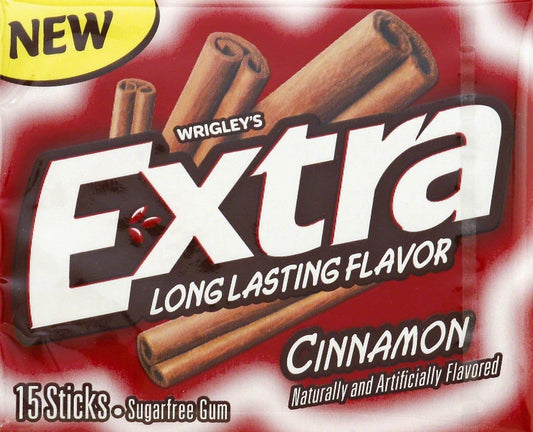 Extra Gum Cinnamon Chewing Gum