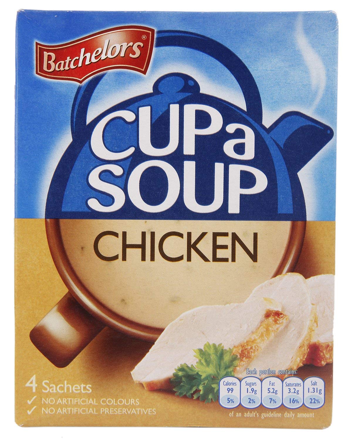 Bachelor Cup-A-Soup Chicken (4 Cups)