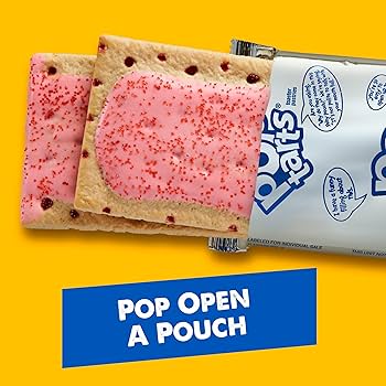 Kellogg's Pop Tart Frosted Cherry 384gm - Nosh Products