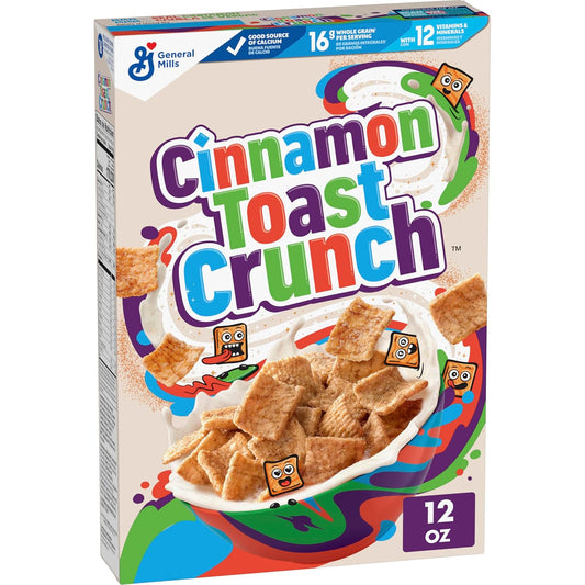 General Mills Cinnamon Toast Crunch Cereal 340gm