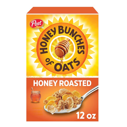 Post Honey Bunch Of Oats Honey Roasted Almond Cereal 368gm
