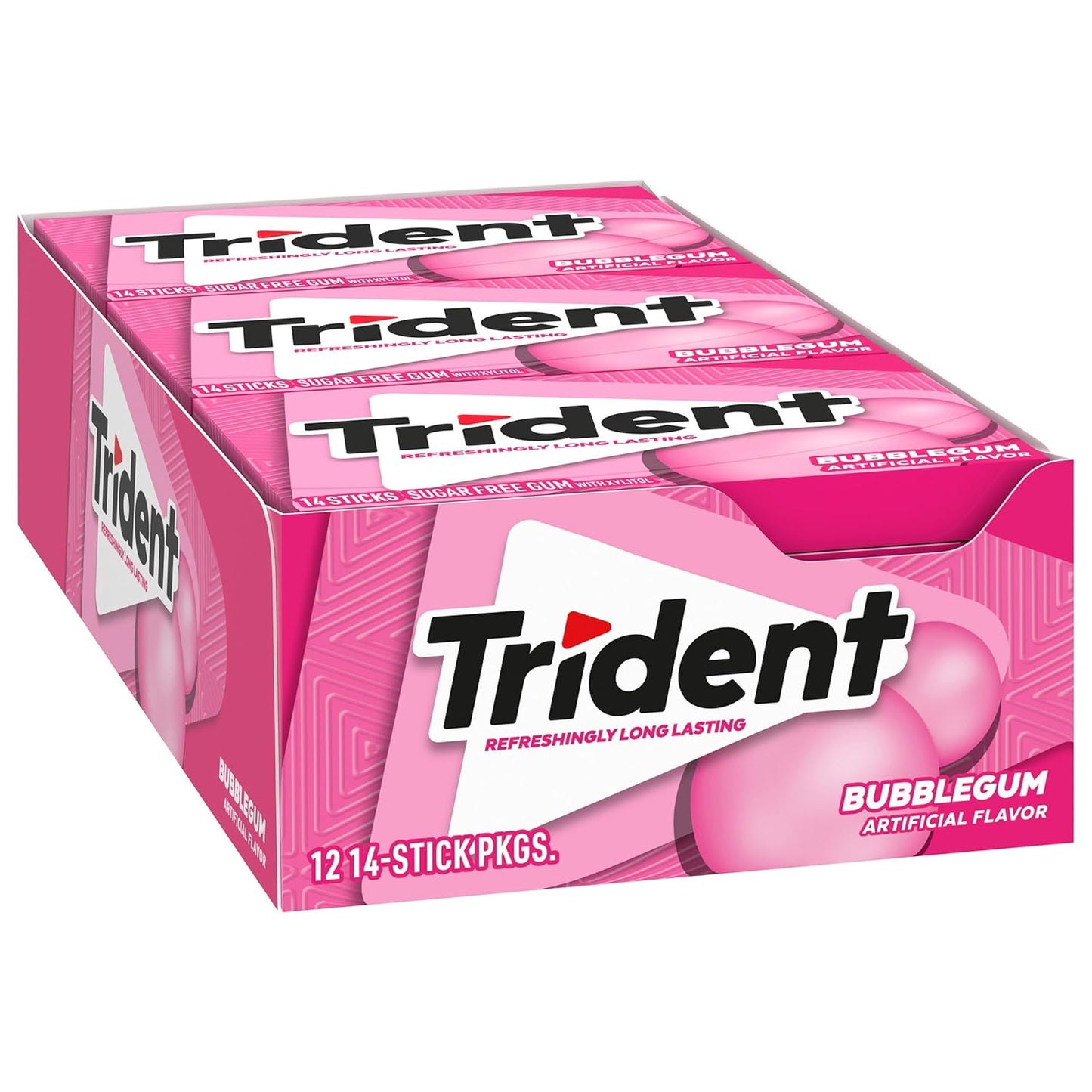 Trident Bubblegum Chewing Gum