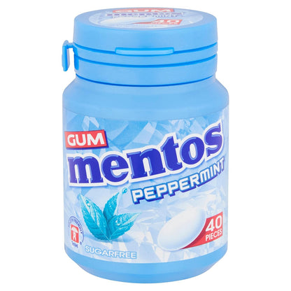 Mentos White Peppermint Chewing Gum