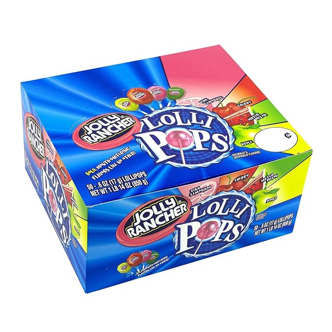 Jolly Rancher Lollipops (Pack Of 50)