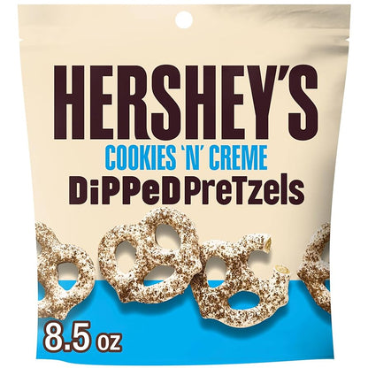 Hershey Dipped Pretzel Cookies And Cream 240gm