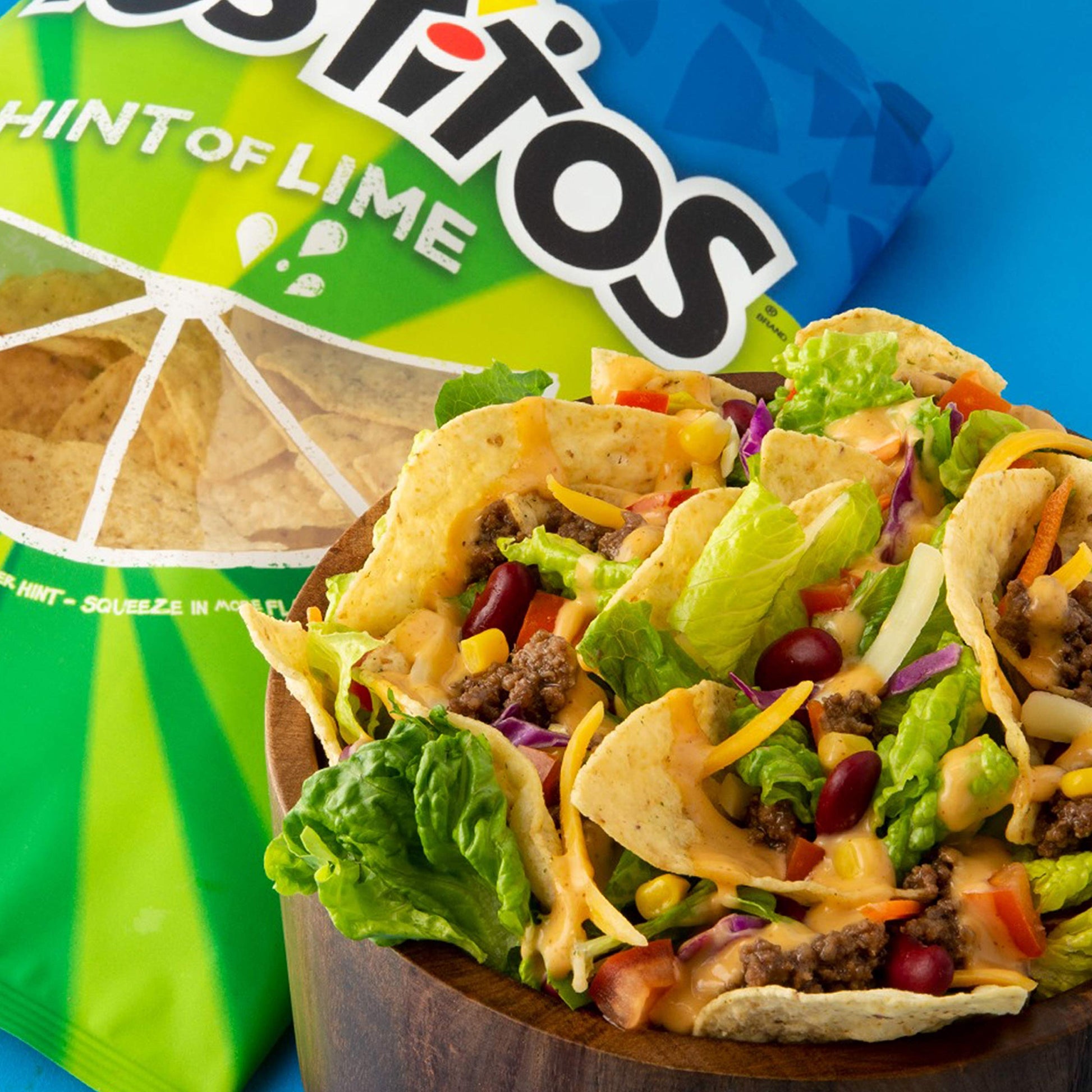 Tostitos Hint Of Lime Nachos 368gm - Nosh Products